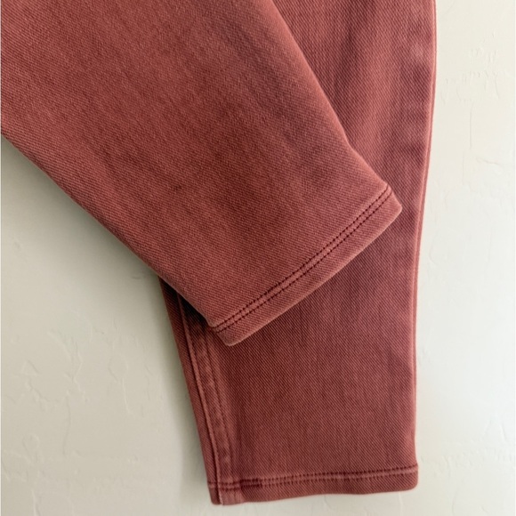 SPANX Jean-ish Legging Jeans Tummy Control Small Brick Crop Pant Fall Equestrian - Picture 3 of 7